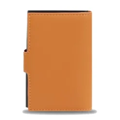 Portacarte PIQUADRO in Tessuto e Alluminio con RFID Colore Cuoio Linea Corner 2.0 - PP5649C2OWR
