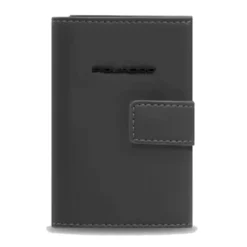Portacarte PIQUADRO in Tessuto e Alluminio con RFID Colore Nero Linea Corner 2.0 - PP5649C2OWR