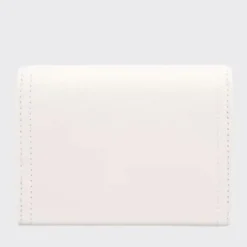 Portafoglio Donna COCCINELLE in Pelle Colore Blanco Linea Campus Misura Piccola