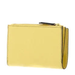 Portafoglio Donna con Bottone THE BRIDGE linea Lucrezia in Pelle Giallo Banana