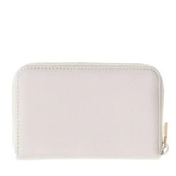 Portafoglio Donna GUESS Chiuso con Zip Linea Laurel Colore Ivory Misura Media