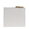 Portafoglio Donna Mini COCCINELLE in Pelle Colore Pearl Linea Metallic Soft