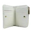Portafoglio Donna Piatto COCCINELLE in Pelle Pearl Linea Metallic Soft