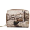 Portafoglio Donna Piccolo Y NOT YES-562 Stampa Venice Postcard
