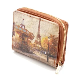 Portafoglio Donna Piccolo Y NOT YES-655 Stampa Funny Paris