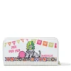 Portafoglio Donna Zip Around BRACCIALINI linea Allround stampa Pets Fiesta