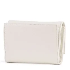 Portafoglio Piccolo COCCINELLE in Pelle Martellata Linea Metallic Soft colore Pearl