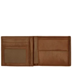 Portafoglio Uomo con Pattina e Portamonete THE BRIDGE In Pelle Marrone linea Story 01426601