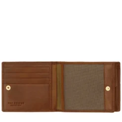Portafoglio Uomo con Pattina e Portamonete THE BRIDGE In Pelle Marrone linea Story 01426601