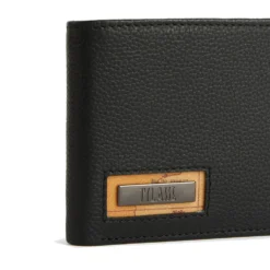 Portafoglio Uomo Piccolo 1A Classe Alviero Martini linea Trip Leather in Pelle Nera PN80