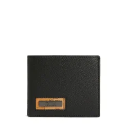 Portafoglio Uomo Piccolo 1A Classe Alviero Martini linea Trip Leather in Pelle Nera PN80