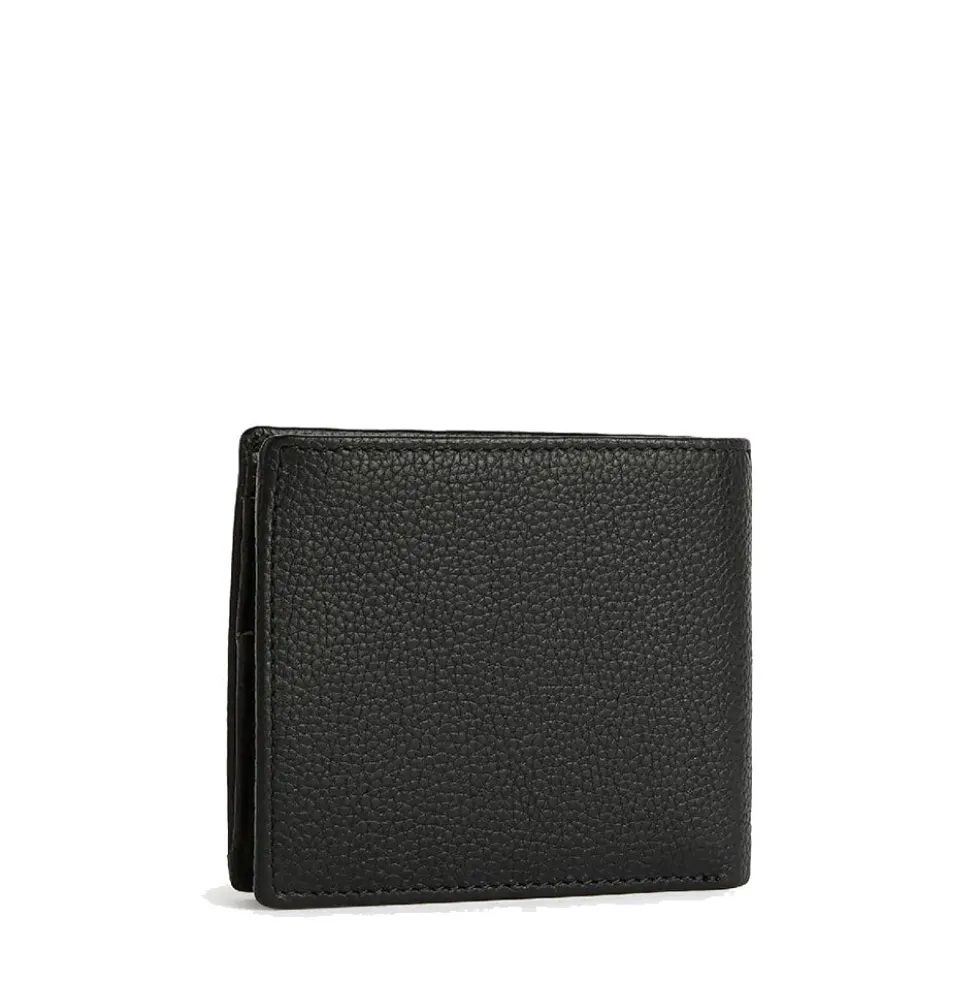 Portafoglio Uomo Piccolo 1A Classe Alviero Martini linea Trip Leather in Pelle Nera PN80