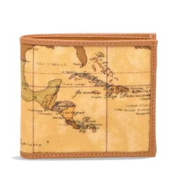 Portafoglio Uomo Piccolo con Portamonete 1A Classe Alviero Martini linea Geo Classic W103