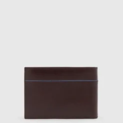 Portafoglio Uomo PIQUADRO con Porta Monete Linea Revamp Colore Mogano - PU257B2VR