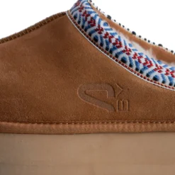Sabot Imbottiti S by MASSIMO SANTINI linea Prisca in Velour color Cammello
