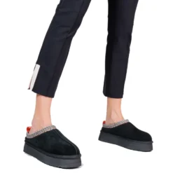 Sabot Imbottiti S by MASSIMO SANTINI linea Prisca in Velour Nero