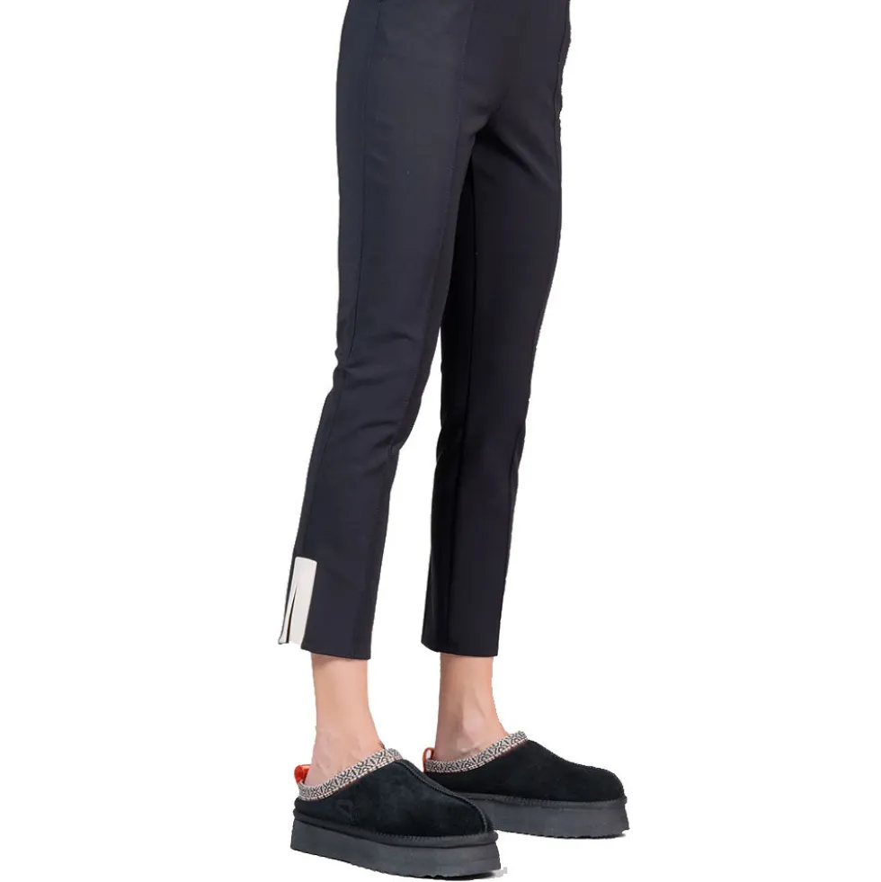 Sabot Imbottiti S by MASSIMO SANTINI linea Prisca in Velour Nero