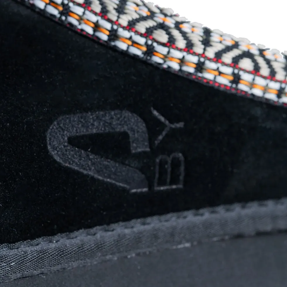 Sabot Imbottiti S by MASSIMO SANTINI linea Prisca in Velour Nero