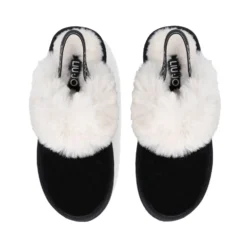 Sabot Platform Imbottiti LIU JO Jane 10 in Suede Nero
