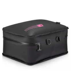 Sacca Sottovuoto per Zaino RONCATO linea Flatty in Tessuto Nero e Fucsia