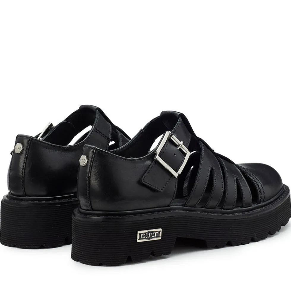 Sandali CULT Slash 4210 in Pelle Black