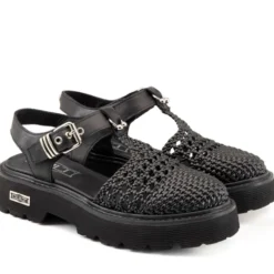 Sandali CULT Slash 4684 in Pelle Nera