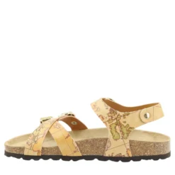 Sandali Donna 1A Classe Alviero Martini in Eco Nappa stampa Geo Classic 1426