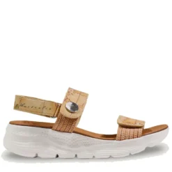 Sandali Donna 1A Classe Alviero Martini in Eco Nappa stampa Geo Classic 1409