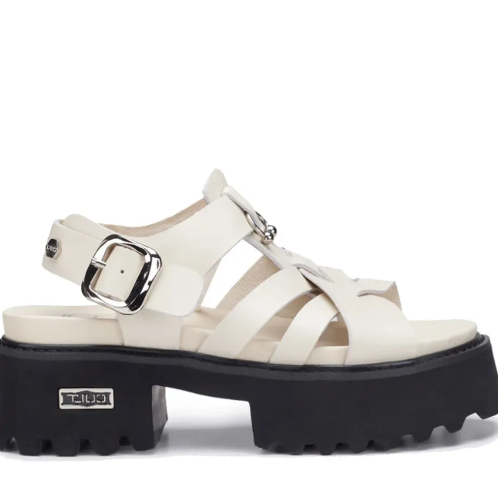Sandali Donna CULT Cher 4535 in Pelle Off White
