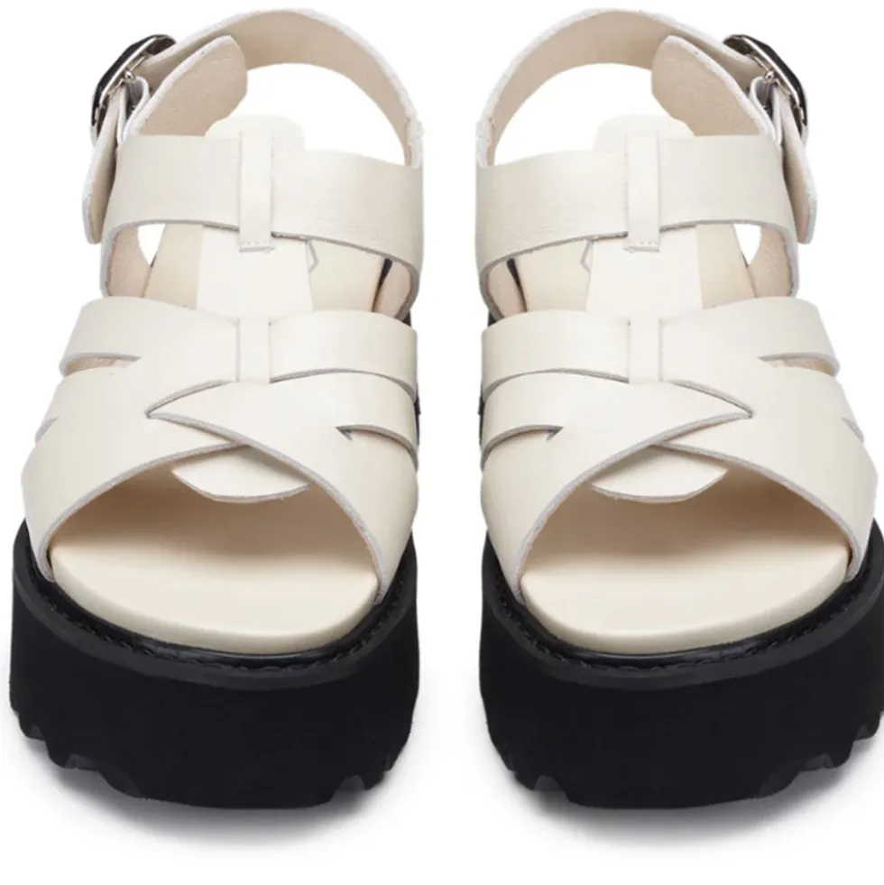 Sandali Donna CULT Cher 4535 in Pelle Off White