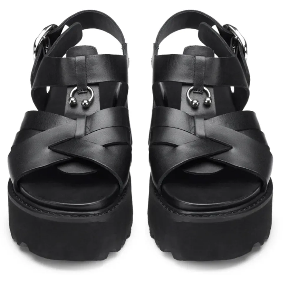 Sandali Donna CULT Cher 4535 in Pelle Nera