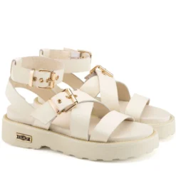 Sandali Donna CULT Ziggy 3442 in Pelle Off White