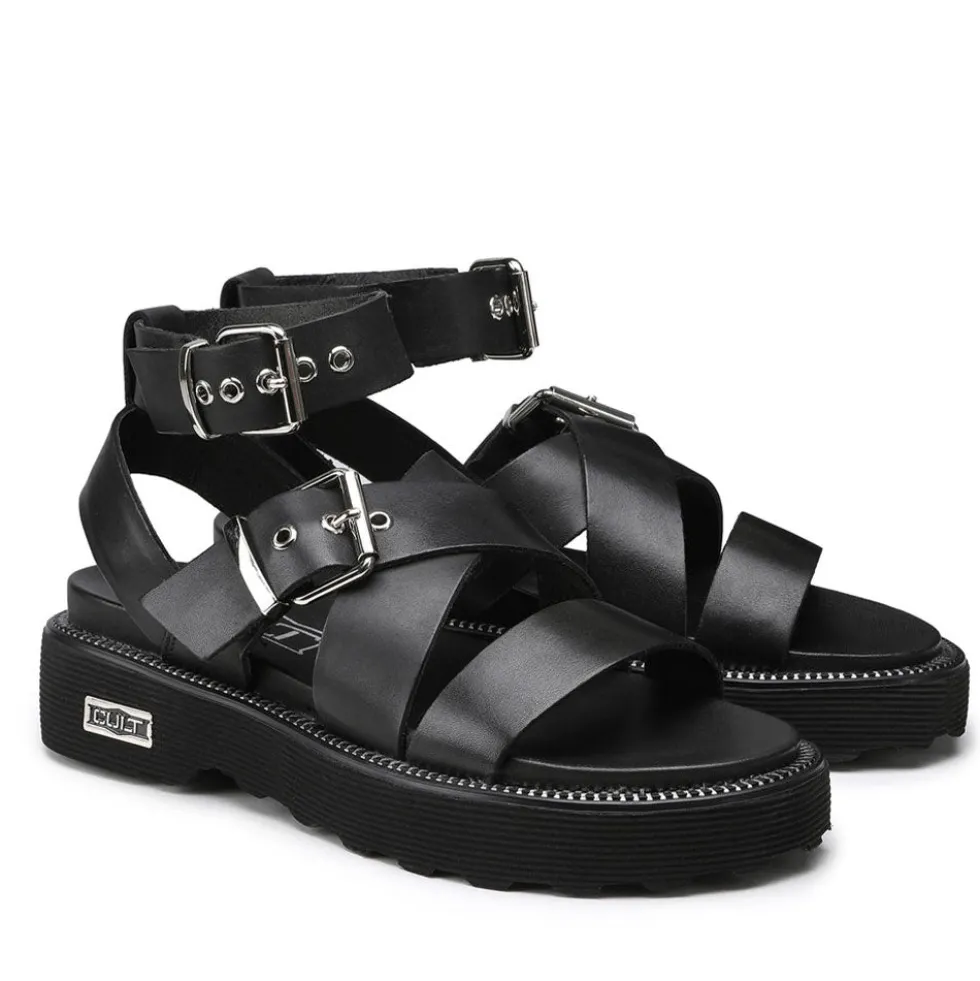 Sandali Donna CULT Ziggy 3442 in Pelle Nera
