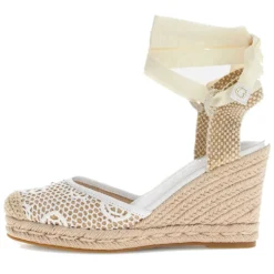 Sandali Donna GUESS con Zappa Linea Cheyin Colore White - Natural