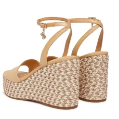 Sandali Donna GUESS con Zeppa Linea Everly Colore Natural