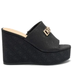 Sandali Donna GUESS con Zeppa Linea Evenza Colore Nero