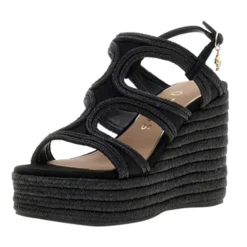 Sandali Donna GUESS con Zeppa Linea Evers Colore Nero
