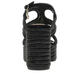 Sandali Donna GUESS con Zeppa Linea Evers Colore Nero