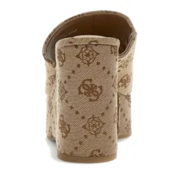 Sandali Donna GUESS con Zeppa Linea Evenza Colore Milk