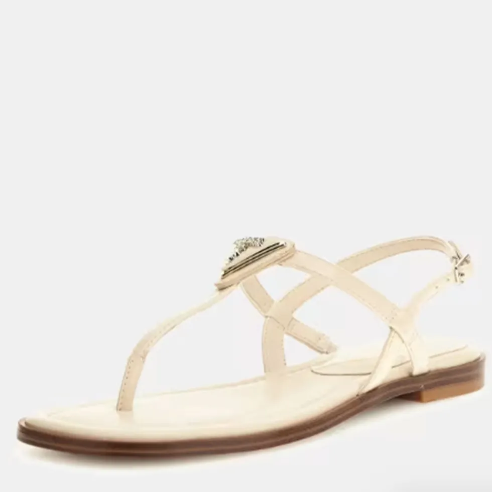 Sandali Infradito Donna GUESS Linea Rainey Colore Cream