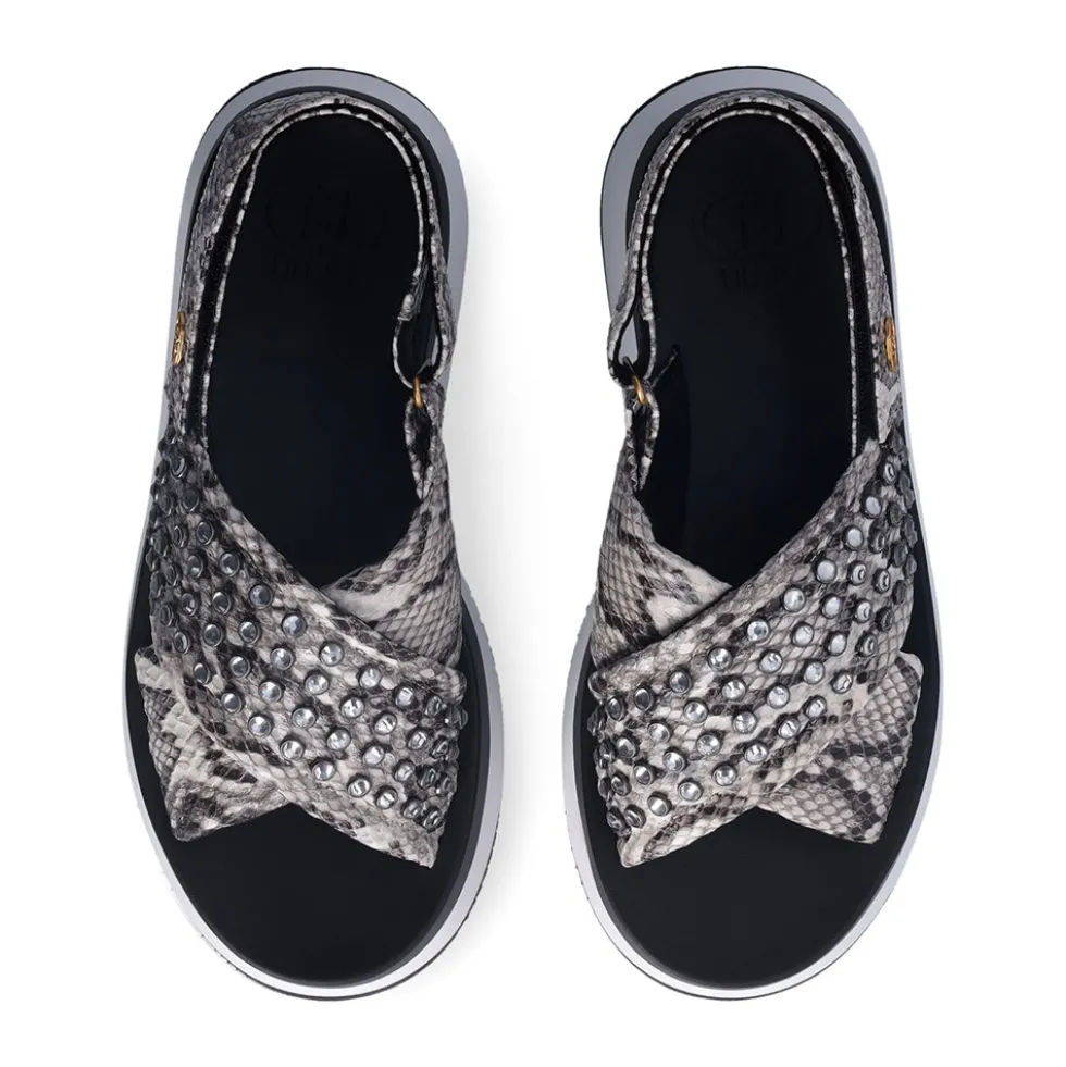 Sandali Platform con Borchie Gioiello LIU JO Dreamy Sandal 02 stampa Pitone