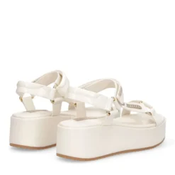 Sandali Platform Donna LIU JO Flo 05 in Vernice color Latte