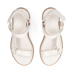 Sandali Platform Donna LIU JO Fiona 04 con Inserti in Vernice color Latte