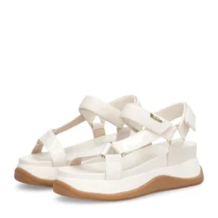 Sandali Platform Donna LIU JO Fiona 04 con Inserti in Vernice color Latte