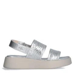 Sandali Platform LIU JO Amber 01 con Paillettes Silver
