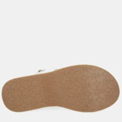 Sandali Platform PATRIZIA PEPE Girl linea Flyplat Sandal in Grosgrain Bianco