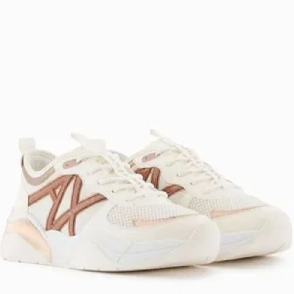 Scarpe Donna ARMANI EXCHANGE Sneakers Colore Off White - Rosè
