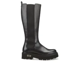 Scarpe Donna CULT Slash 331000 Stivali Alti in Pelle colore Nero