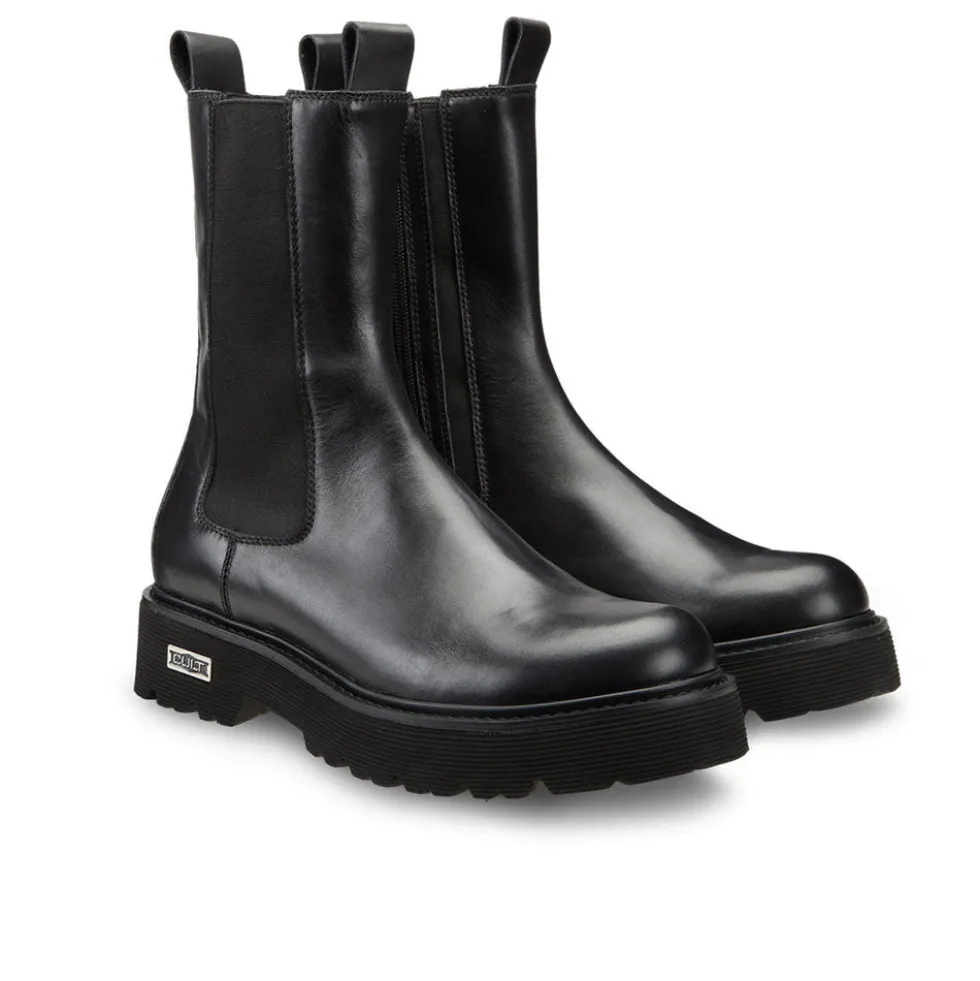 Scarpe Donna CULT Slash 3267 Stivaletti Neri con Inserto Elastico