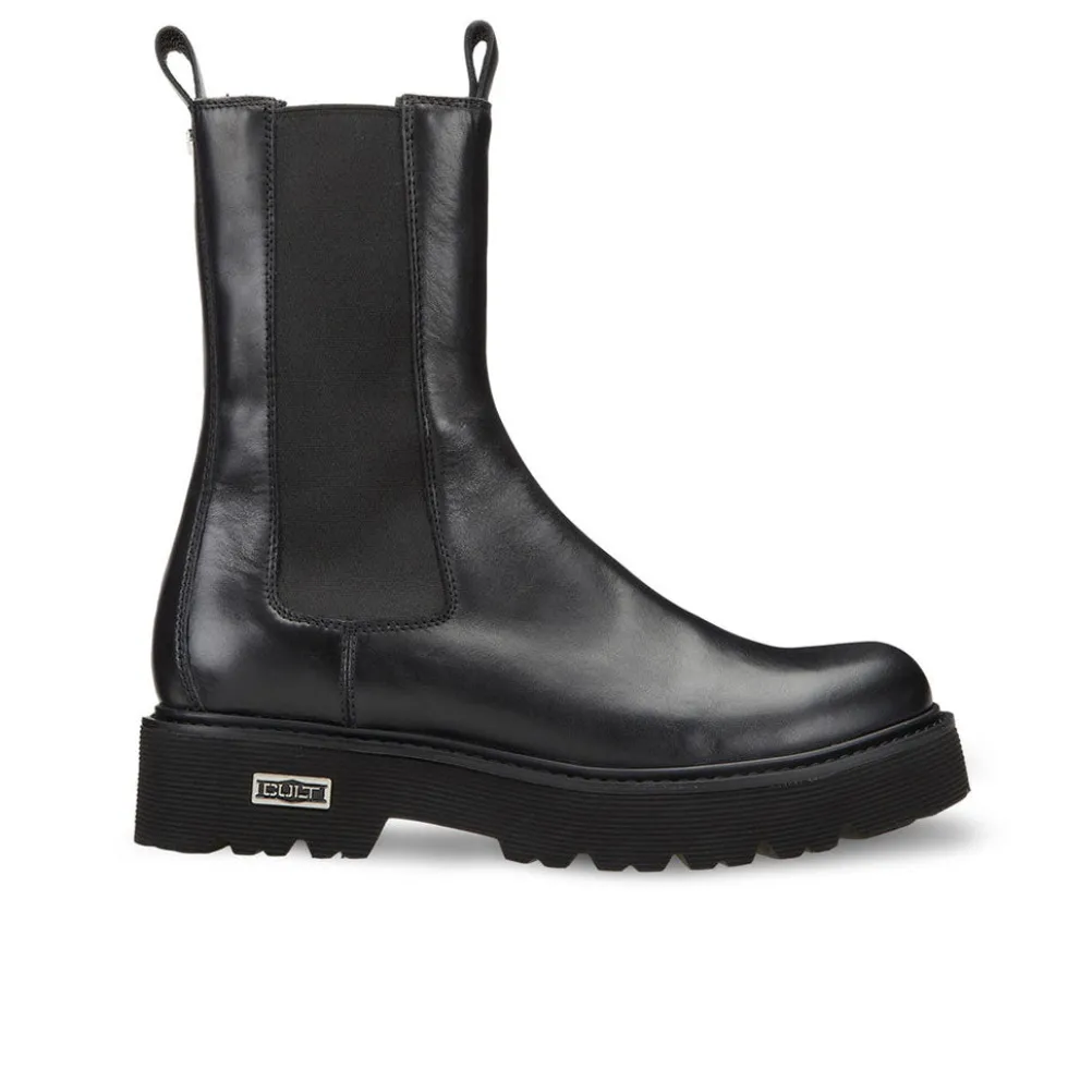 Scarpe Donna CULT Slash 3267 Stivaletti Neri con Inserto Elastico